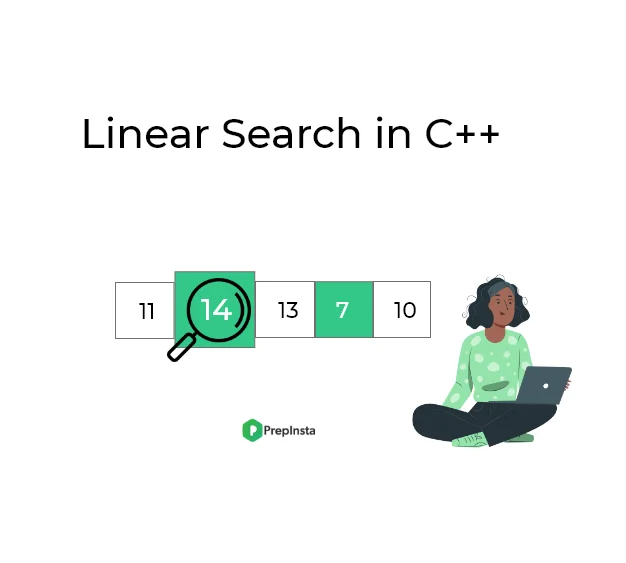 Linear search in C++ | PrepInsta