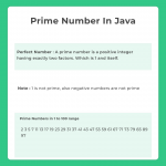 Prime Number between 1 to 100 in Java | PrepInsta